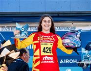 Primera victoria de Daniela Hernando con el Equipo Nacional de Trial